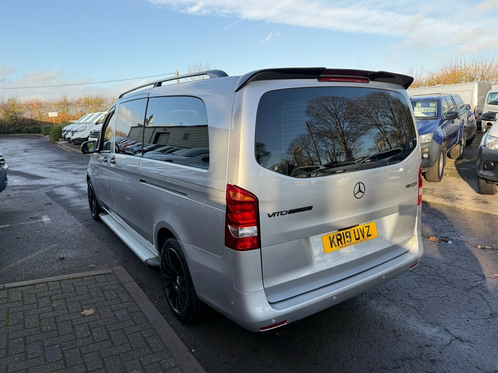Mercedes-Benz Vito 119 Bluetec Tourer Select Camper Day Van No V Silver #3