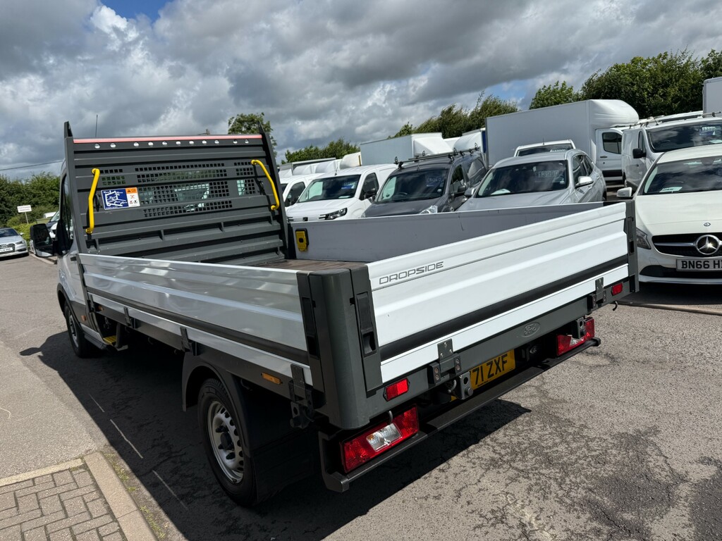 Ford Transit Custom 350 Leader Ecoblue Dropside Lwb SV71ZXF White #4