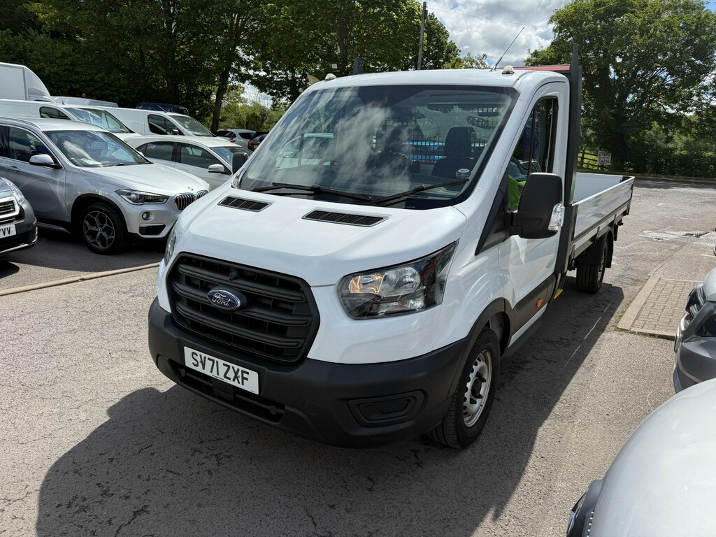 Ford Transit Custom 350 Leader Ecoblue Dropside Lwb SV71ZXF White #5