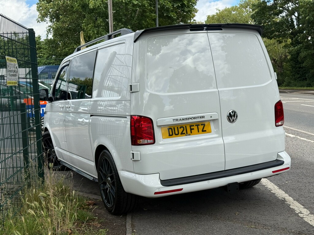 Volkswagen Transporter T28 Tdi Highline Kombi Vw T6.1 Swb No Vat White #2