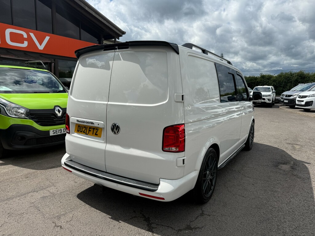 Volkswagen Transporter T28 Tdi Highline Kombi Vw T6.1 Swb No Vat White #3