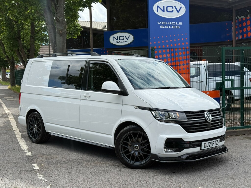 Volkswagen Transporter T28 Tdi Highline Kombi Vw T6.1 Swb No Vat White