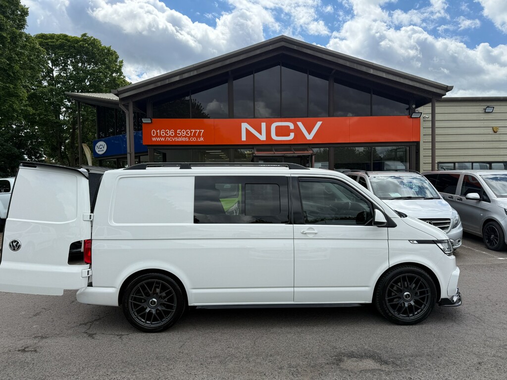 Volkswagen Transporter T28 Tdi Highline Kombi Vw T6.1 Swb No Vat White #4