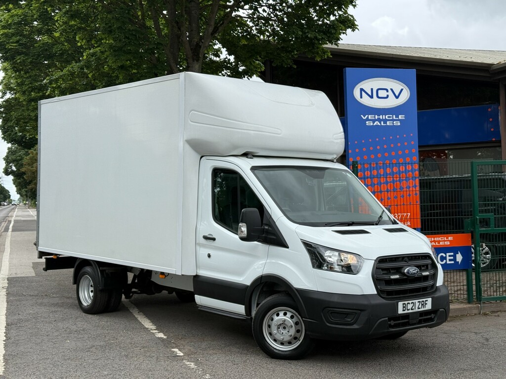 Ford Transit Custom 350 Leader Ecoblue Luton Lwb Drw Tail Lift White