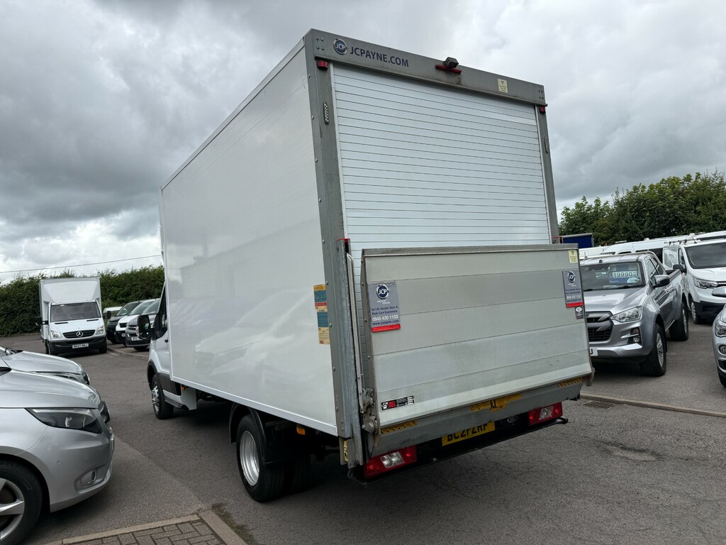 Ford Transit Custom 350 Leader Ecoblue Luton Lwb Drw Tail Lift White #4