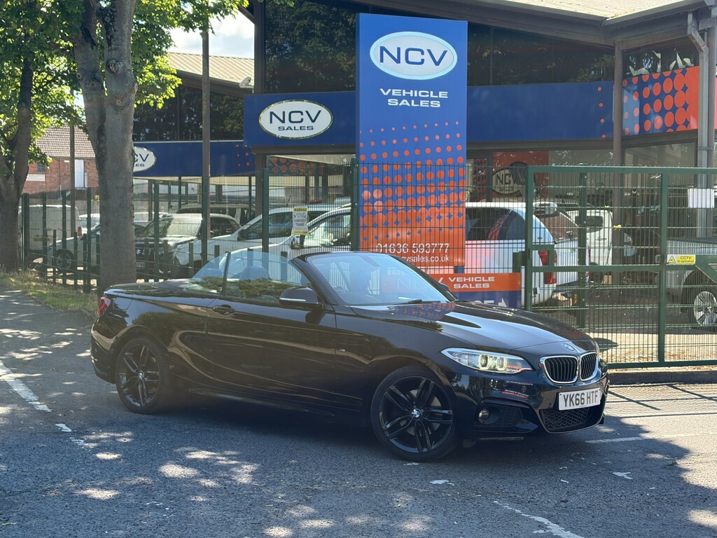 BMW 2 Series Convertible Black