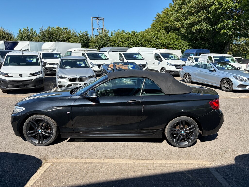 BMW 2 Series Convertible Black #5