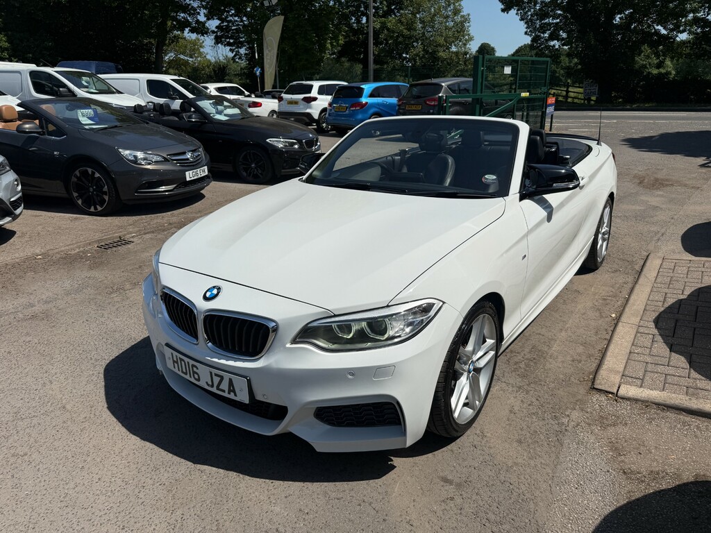 BMW 2 Series M Sport 2 Series Convertible White #5