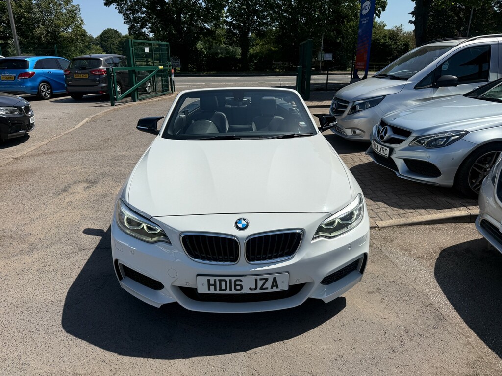 BMW 2 Series M Sport 2 Series Convertible White #6
