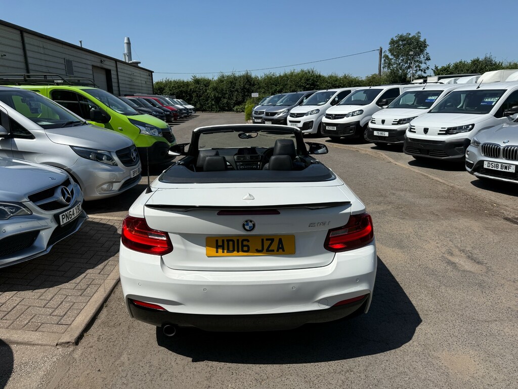 BMW 2 Series M Sport 2 Series Convertible White #3