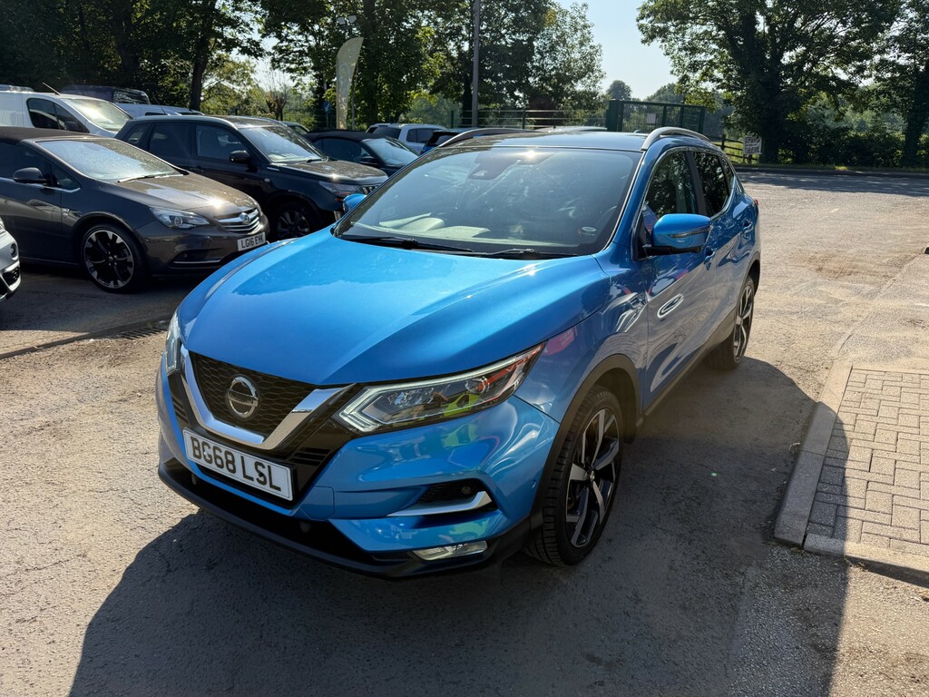 Nissan Qashqai Dig-t Tekna Blue #6