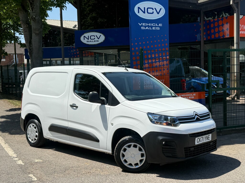 Citroen Berlingo 650 Enterprise Pro M Bluehdi 3 Seat Ac White