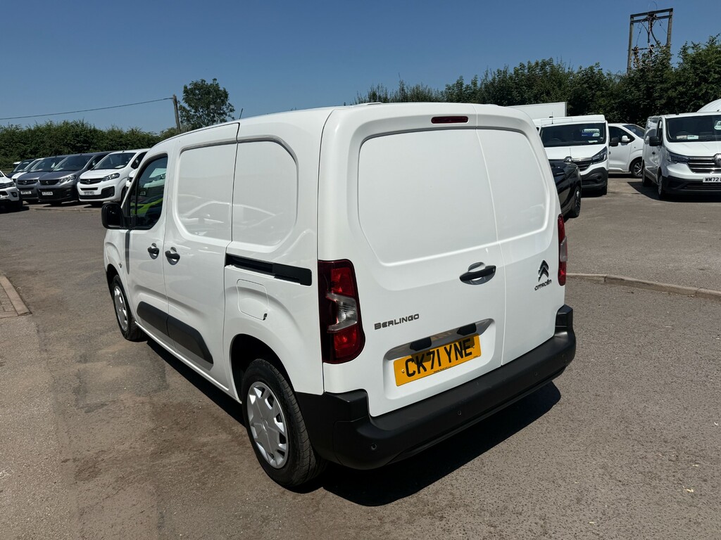 Citroen Berlingo 650 Enterprise Pro M Bluehdi 3 Seat Ac White #4