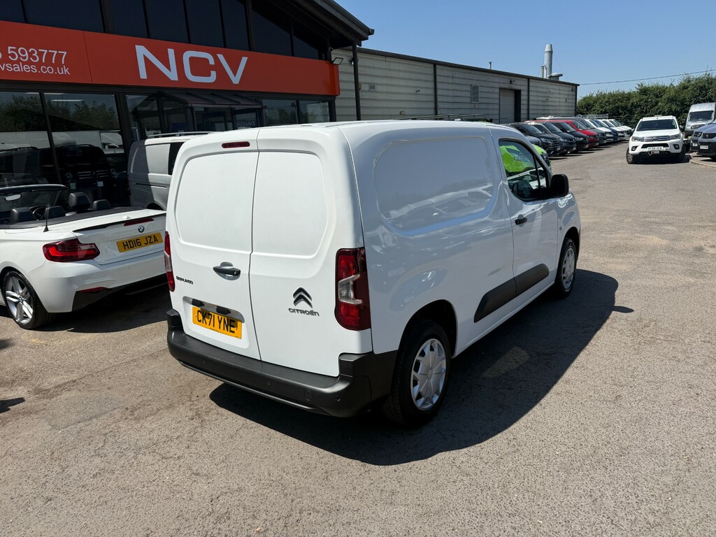 Citroen Berlingo 650 Enterprise Pro M Bluehdi 3 Seat Ac White #2