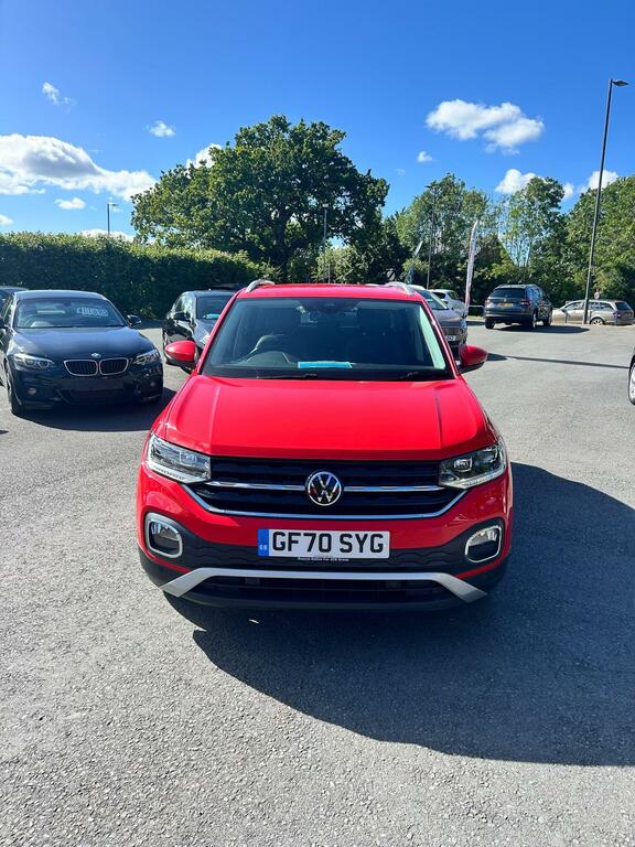 Volkswagen T-Cross 1.0 Tsi Sel Dsg Euro 6 Ss Red