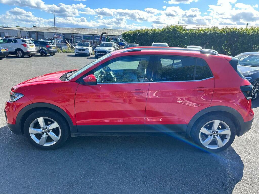 Volkswagen T-Cross 1.0 Tsi Sel Dsg Euro 6 Ss Red #4
