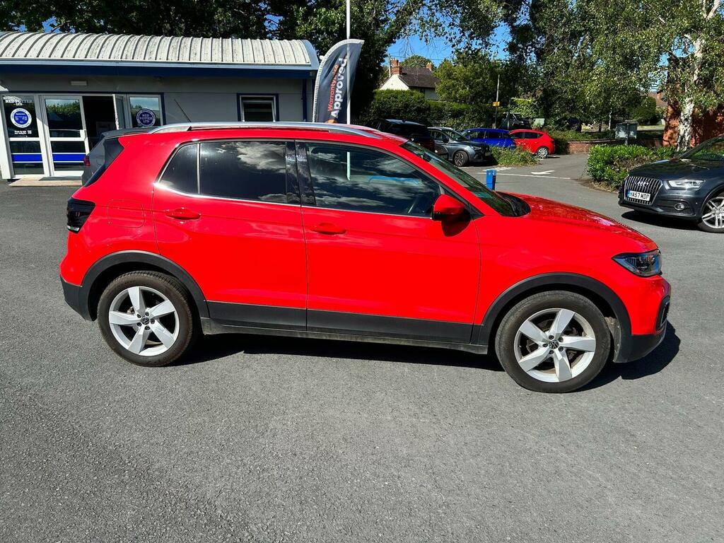 Volkswagen T-Cross 1.0 Tsi Sel Dsg Euro 6 Ss Red #2
