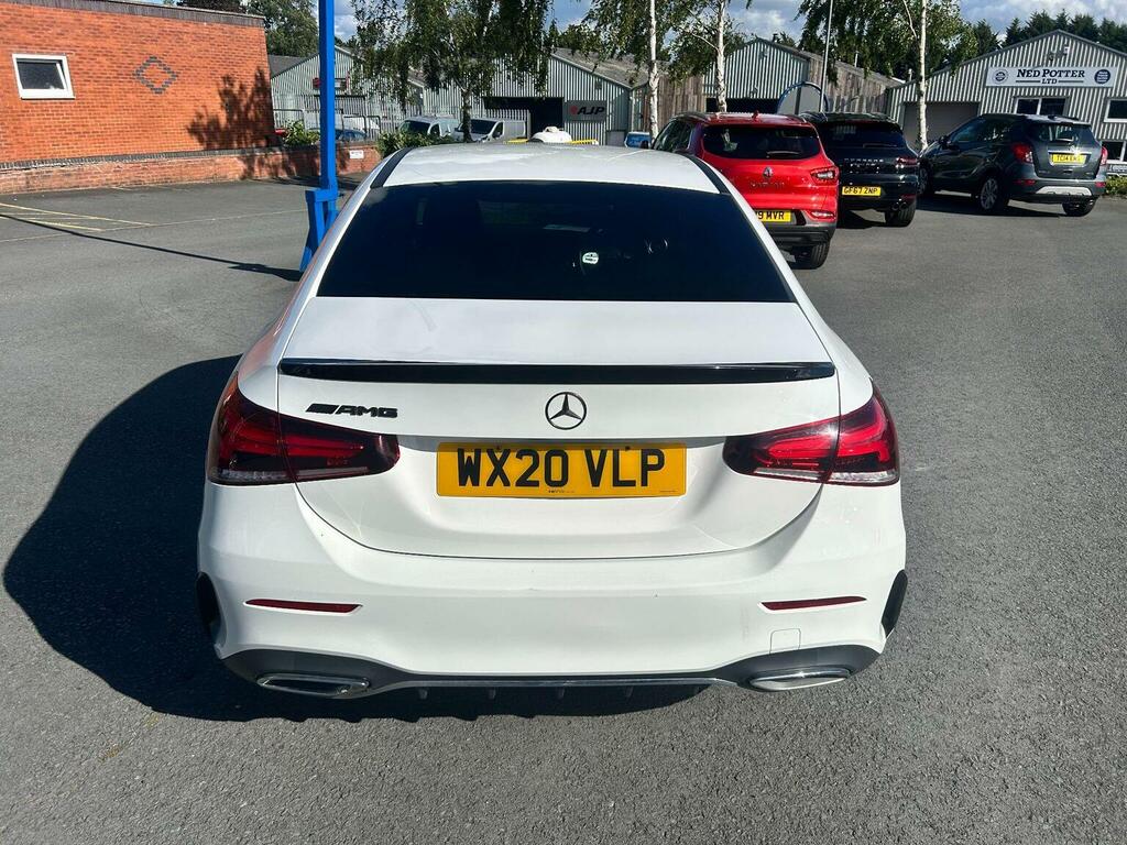 Mercedes-Benz A Class 1.3 A180 Amg Line 7G-dct Euro 6 Ss WX20VLP White #5