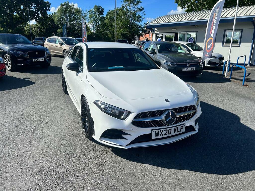 Mercedes-Benz A Class 1.3 A180 Amg Line 7G-dct Euro 6 Ss WX20VLP White