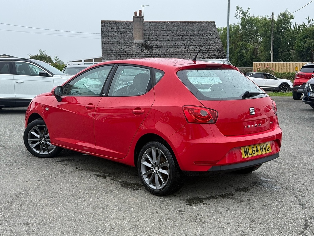 Seat Ibiza Tsi I Tech Red #5