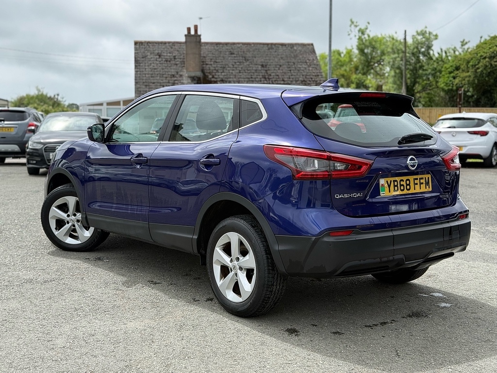 Nissan Qashqai Dci Acenta Premium YB68FFM Blue #5