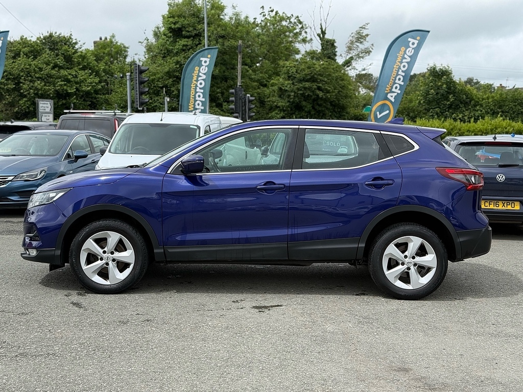 Nissan Qashqai Dci Acenta Premium YB68FFM Blue #4