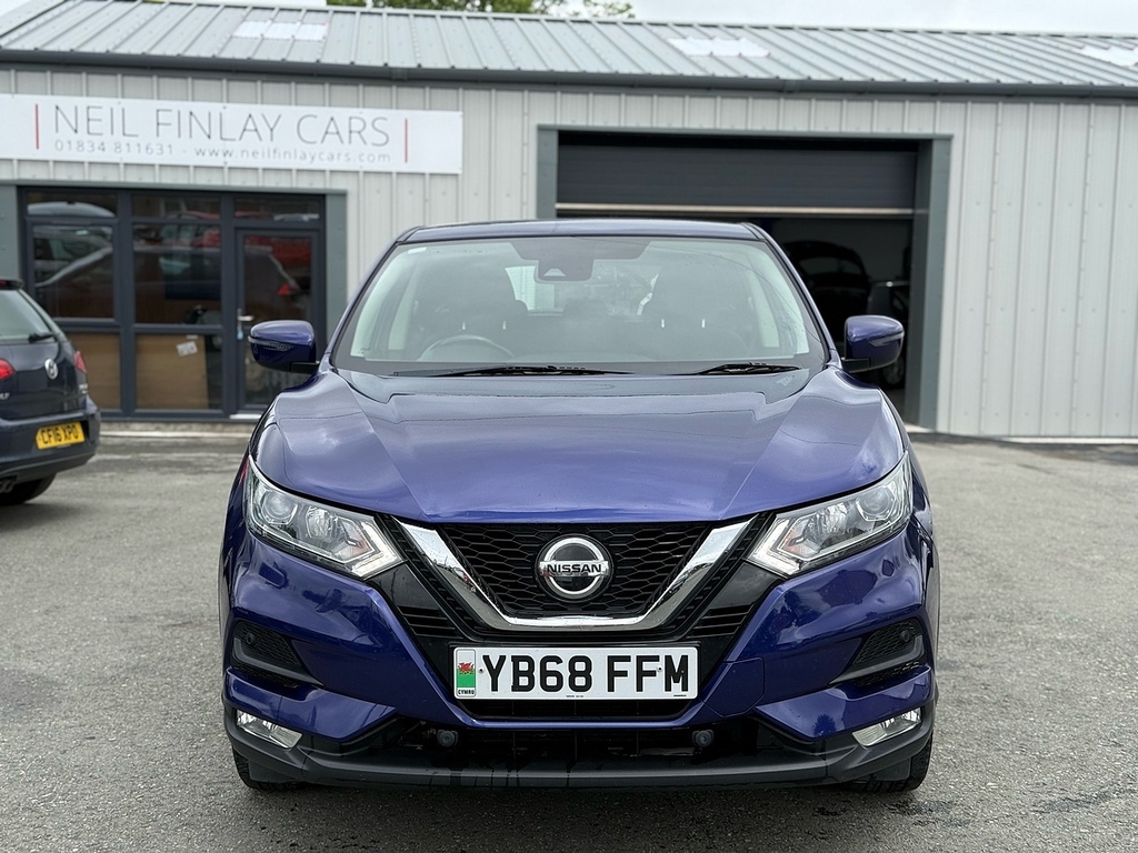 Nissan Qashqai Dci Acenta Premium YB68FFM Blue #2