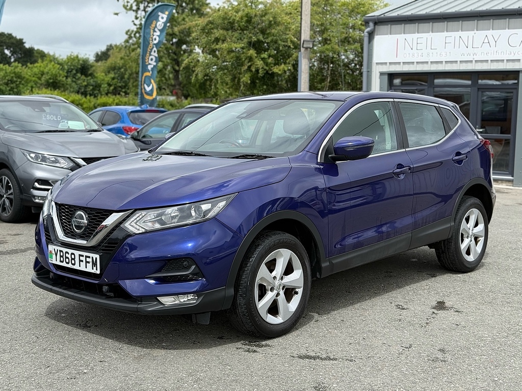 Nissan Qashqai Dci Acenta Premium YB68FFM Blue #3