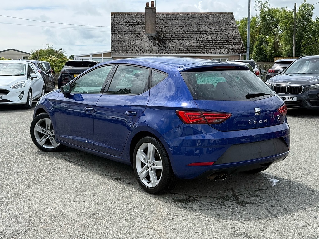 Seat Leon Tsi Evo Fr CY69LMF Blue #5