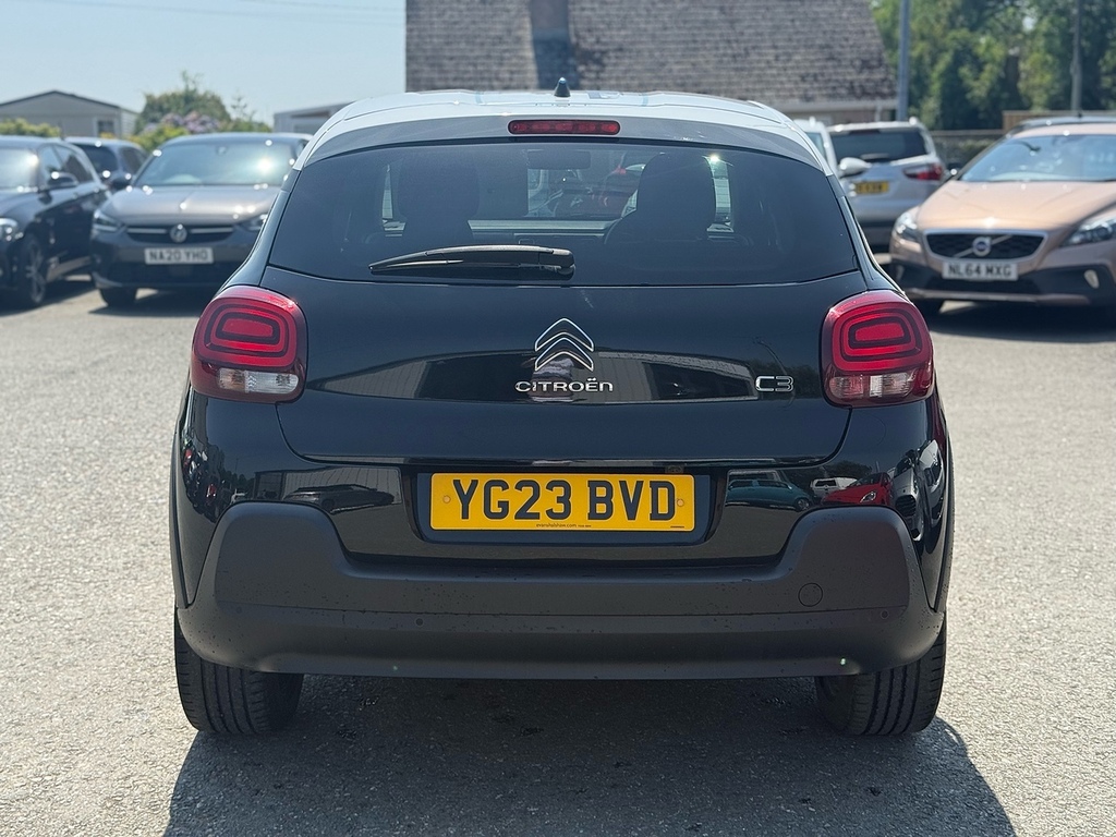Citroen C3 Puretech Elle YG23BVD Black #6