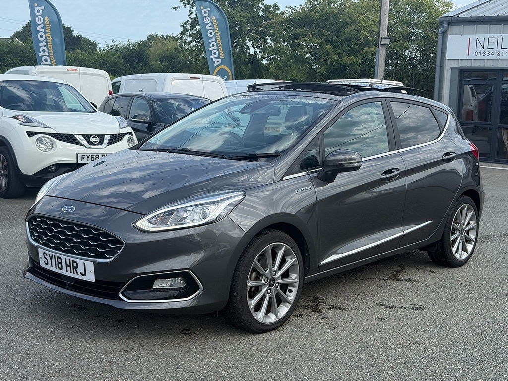 Ford Fiesta T Ecoboost Vignale SY18HRJ Grey #3