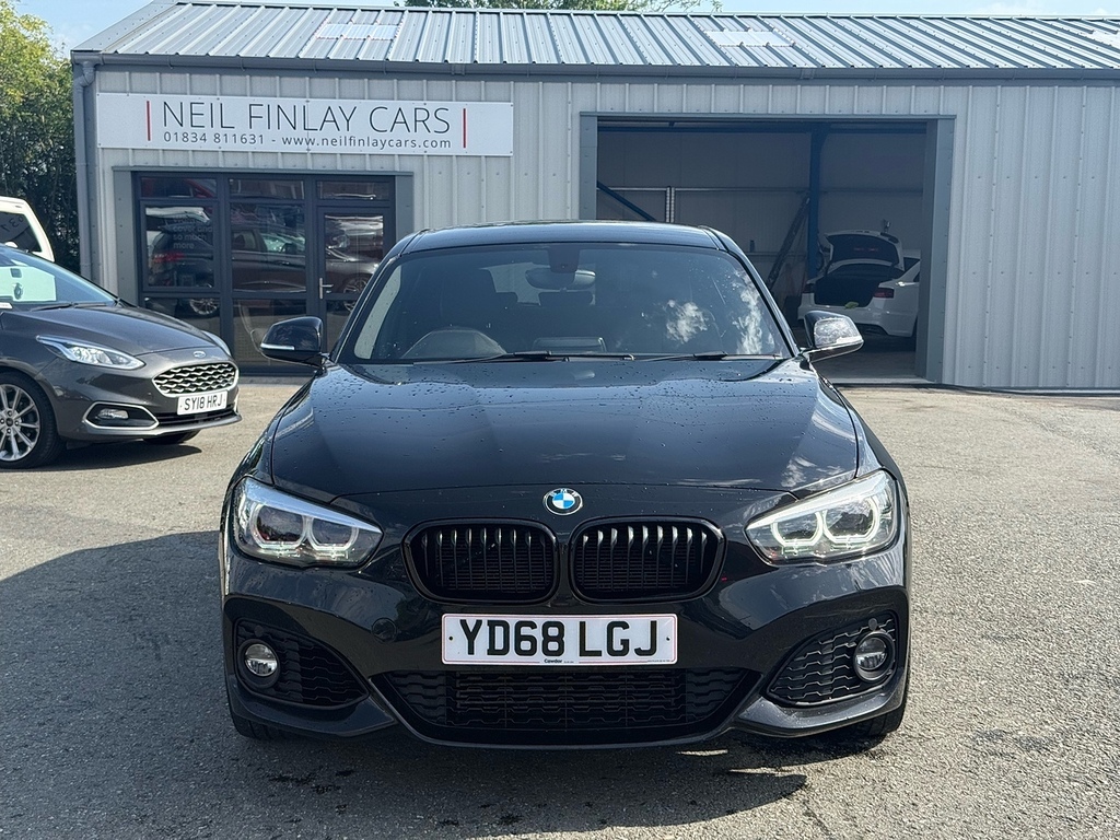 BMW 1 Series 118I M Sport Shadow Edition YD68LGJ Blue #2