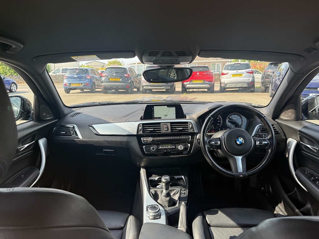 BMW 1 Series 118I M Sport Shadow Edition YD68LGJ Blue #6