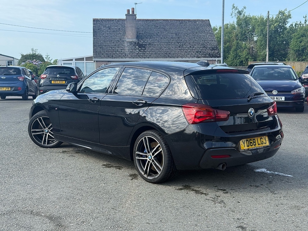 BMW 1 Series 118I M Sport Shadow Edition YD68LGJ Blue #4