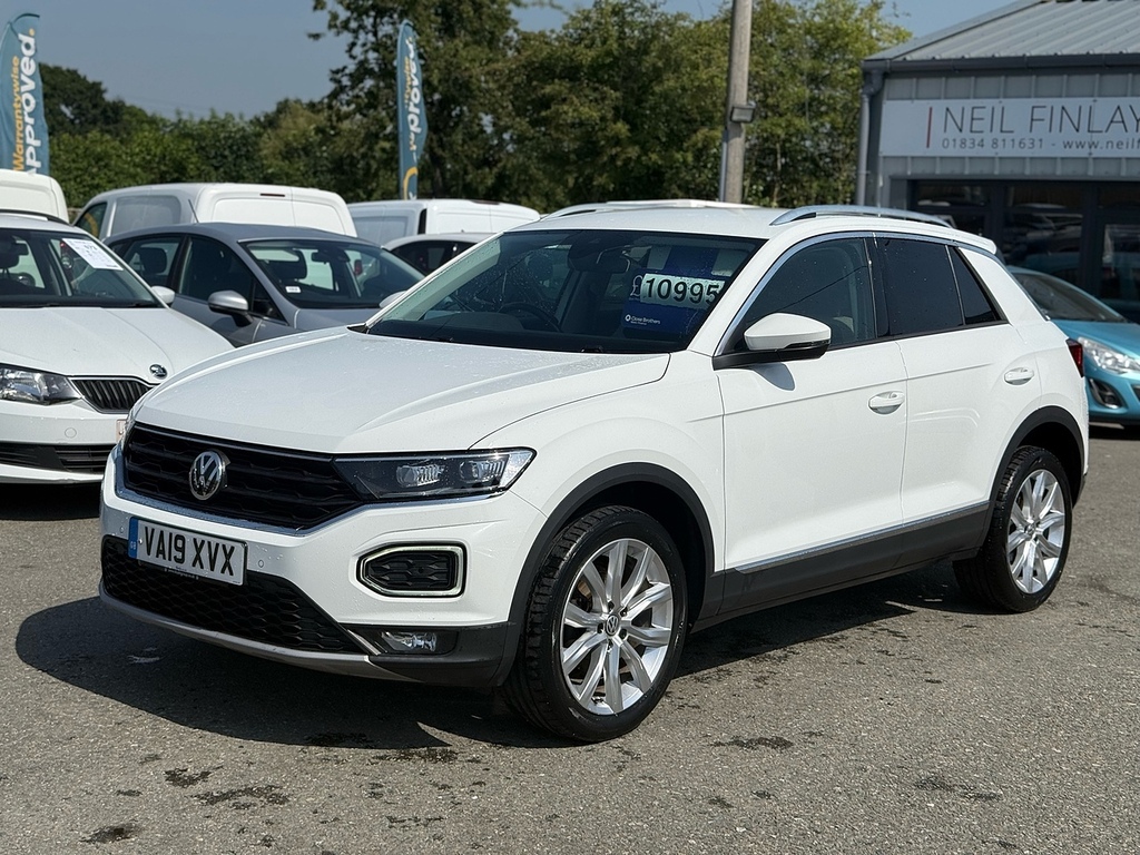 Volkswagen T-Roc Tsi Evo Sel VA19XVX White #3