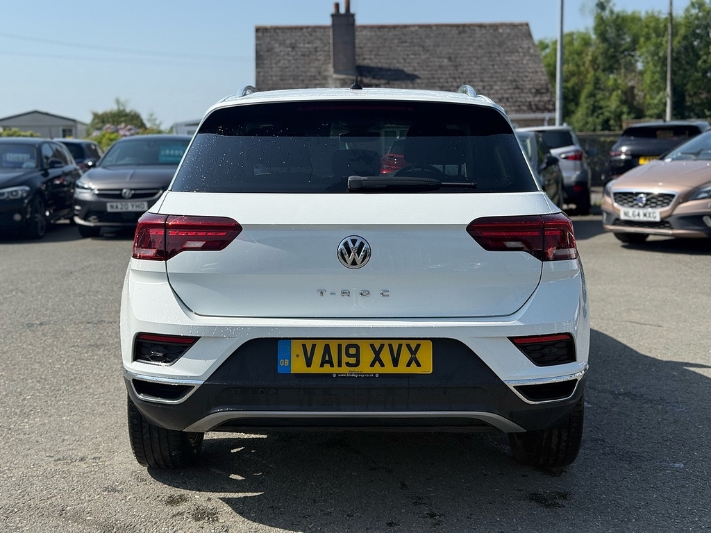 Volkswagen T-Roc Tsi Evo Sel VA19XVX White #6