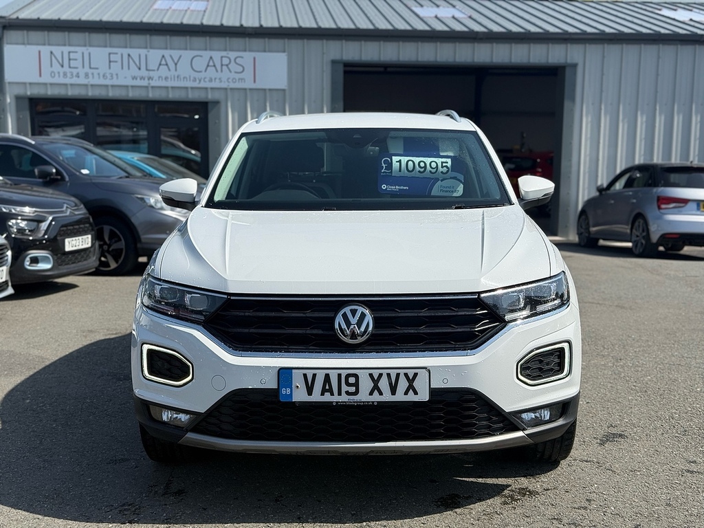 Volkswagen T-Roc Tsi Evo Sel VA19XVX White #2