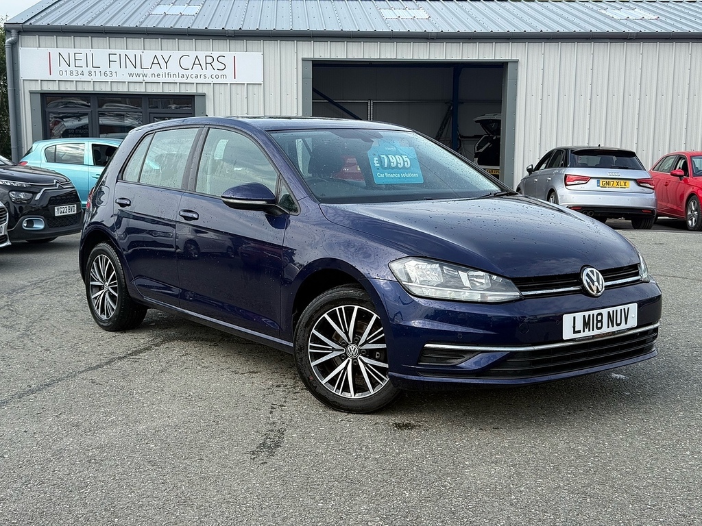 Volkswagen Golf Tsi Se Nav Blue