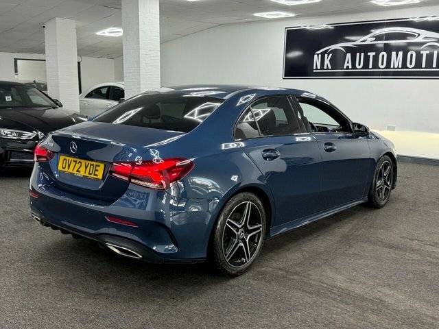 Mercedes-Benz A Class 2022 1.3 A200 Amg Line Executive Saloon Petr OV72YDE Blue #6