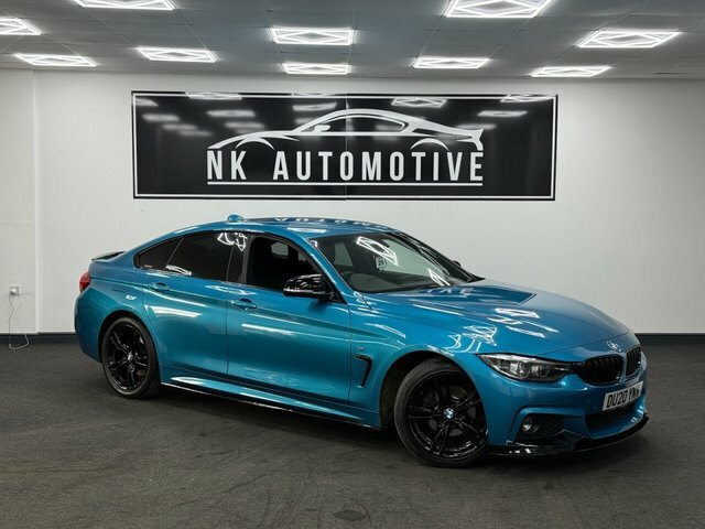 BMW 4 Series Gran Coupe 2020 2.0 420I Gpf M Sport Hatchback Man Blue