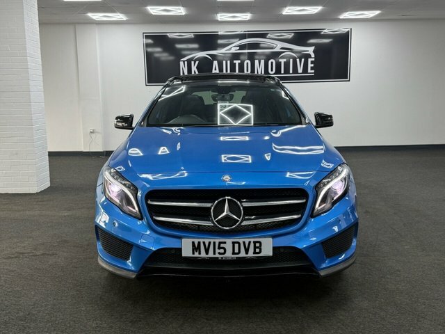 Mercedes-Benz GLA Class 2015 Gla200 Amg Line Premium Plus 136 Bhp MV15DVB Blue #3