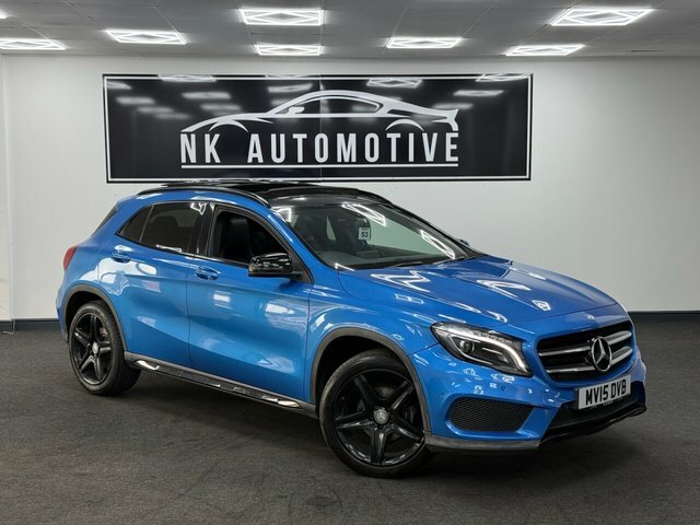 Mercedes-Benz GLA Class 2015 Gla200 Amg Line Premium Plus 136 Bhp Blue
