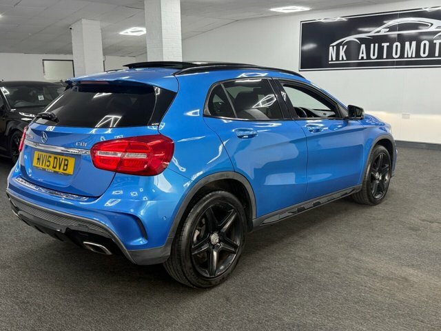 Mercedes-Benz GLA Class 2015 Gla200 Amg Line Premium Plus 136 Bhp MV15DVB Blue #6