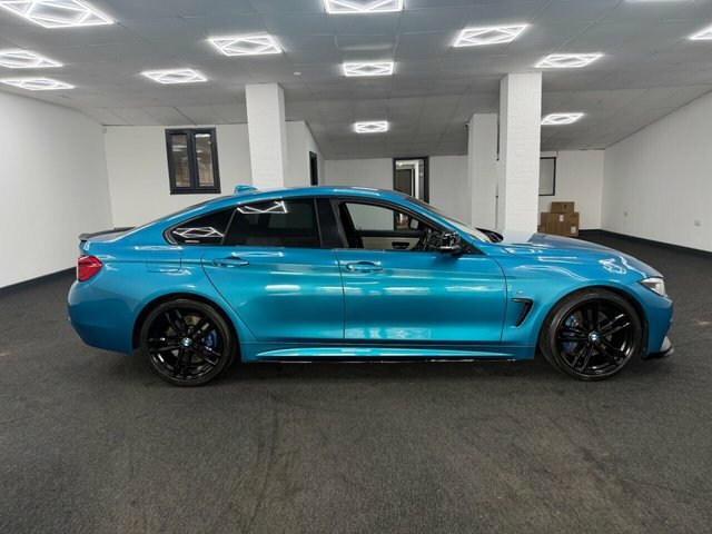 BMW 4 Series Gran Coupe 2017 2.0 420D M Sport Hatchback YD17UHU Blue #3