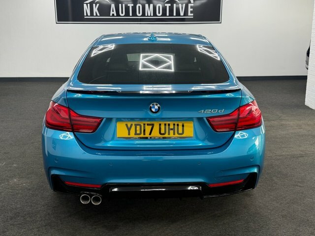 BMW 4 Series Gran Coupe 2017 2.0 420D M Sport Hatchback YD17UHU Blue #5