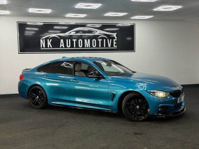 BMW 4 Series Gran Coupe 2017 2.0 420D M Sport Hatchback YD17UHU Blue #2