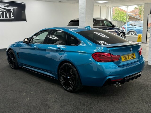 BMW 4 Series Gran Coupe 2017 2.0 420D M Sport Hatchback YD17UHU Blue #6