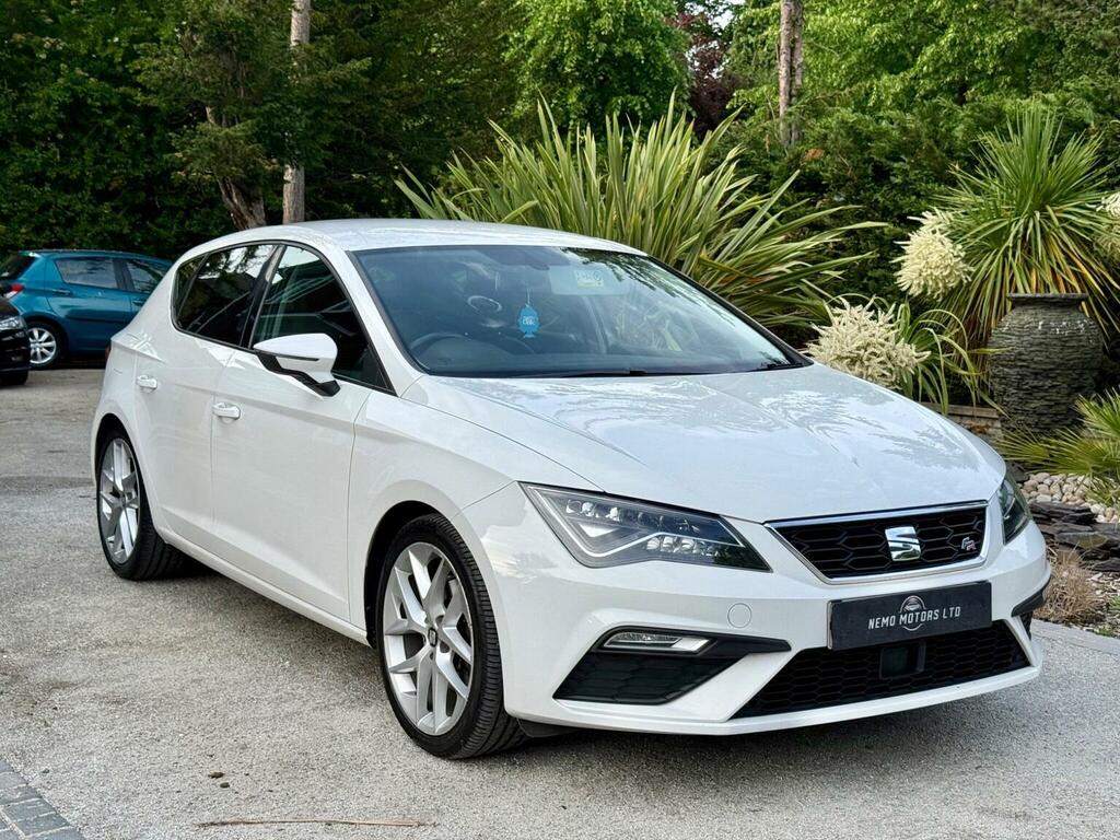 Seat Leon 2.0 Tdi Fr Technology Dsg Euro 6 Ss 20171 CV17WFB White #3