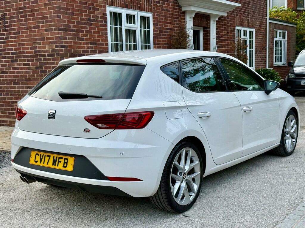 Seat Leon 2.0 Tdi Fr Technology Dsg Euro 6 Ss 20171 CV17WFB White #6
