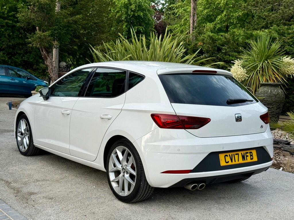 Seat Leon 2.0 Tdi Fr Technology Dsg Euro 6 Ss 20171 CV17WFB White #5